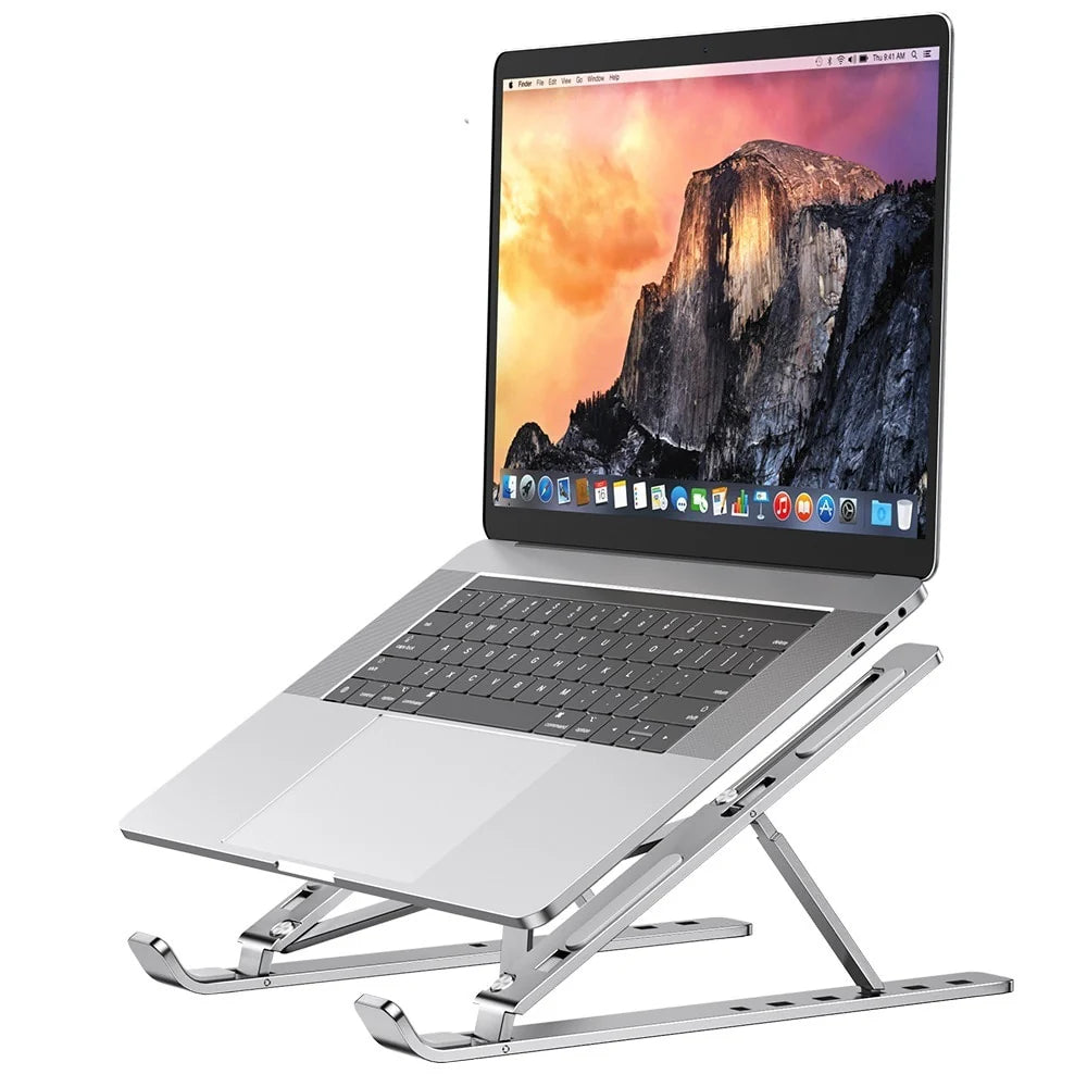 Nulaxy C4 Adjustable Laptop Stand – Ergonomic & Portable for 10-15.6” Laptops in KSA