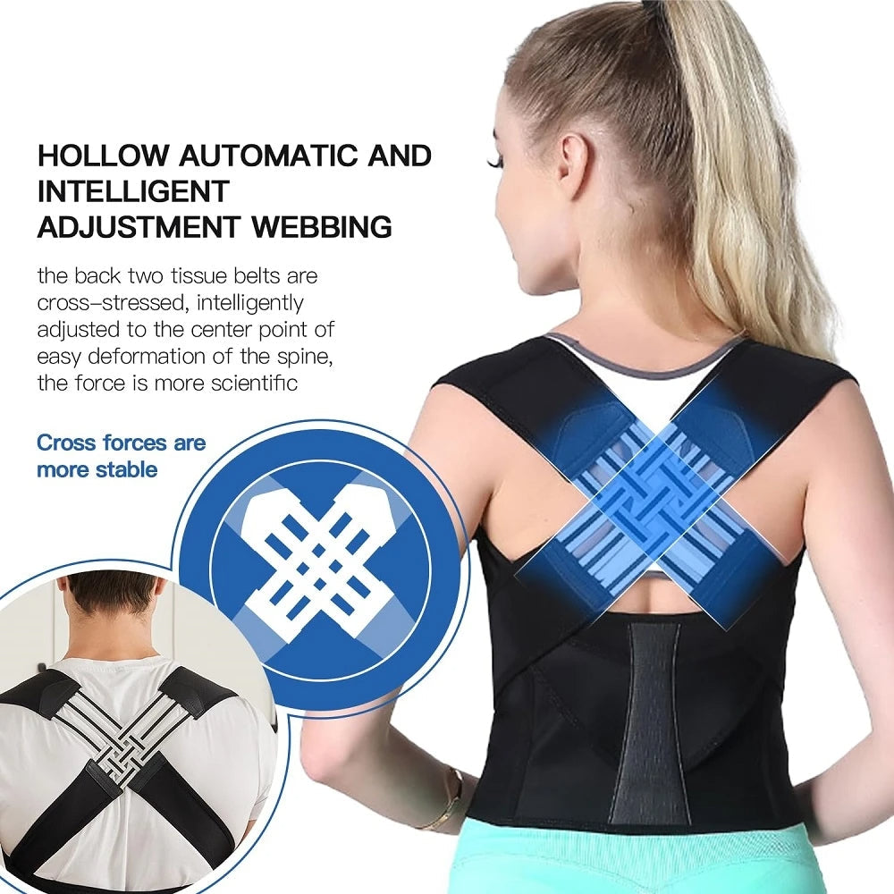 Adjustable Back Posture Belt – Spine Support & Pain Relief for Daily Use