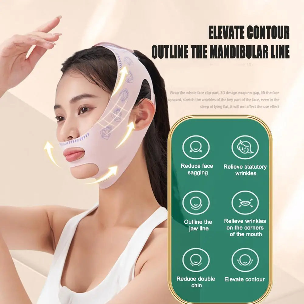 Chin & Cheek Slimming Mask V-Line Shaper – Contour & Lift Your Face in KSA