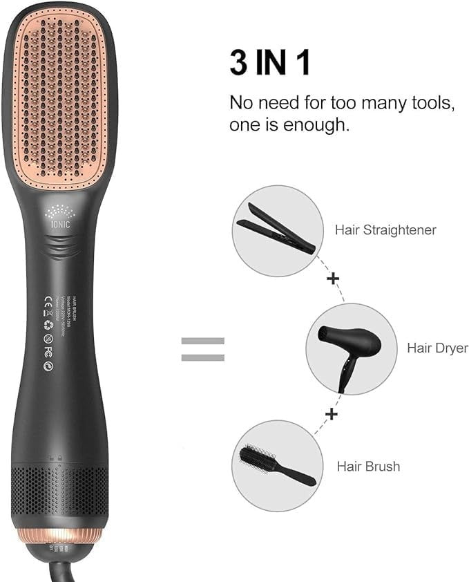 2-in-1 Professional Hair Dryer & Styler – Fast Drying & Smooth Finish