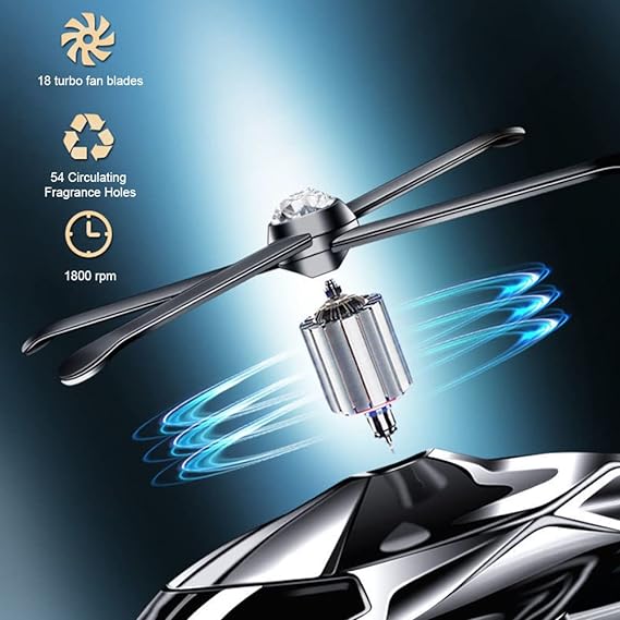 Helicopter-Shaped Solar Car Air Freshener – Aromatherapy & Decorative Car Accessory in KSA